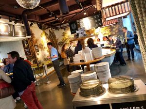 inside at Tibits in Basel