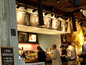 inside at Tibits in Basel