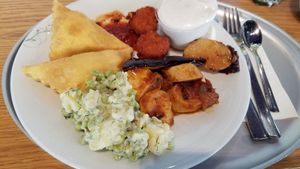 Vegan brunch at Tibits in Basel