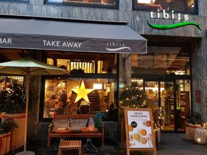 Tibits from outside at Tibits in Basel
