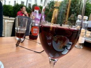 pinot noir at Tibits in Basel