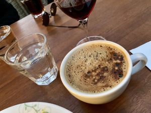 grain coffee at Tibits in Basel