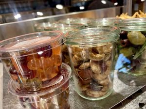 snacks at Tibits in Basel