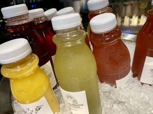 lemonade at Tibits in Basel