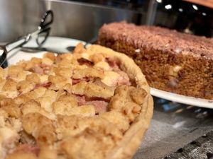 cake at Tibits in Basel