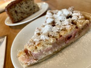 vegan cake at Tibits in Basel