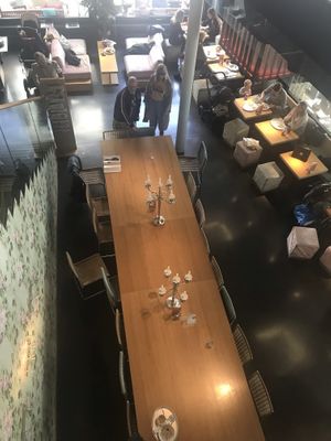 Second floor at Tibits in Basel