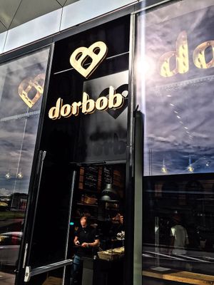 Outside at Dorbob in Oradea