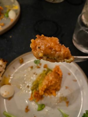 Close up shot of the 'gekapt' tartaar JUM !  at Camion in Antwerpen