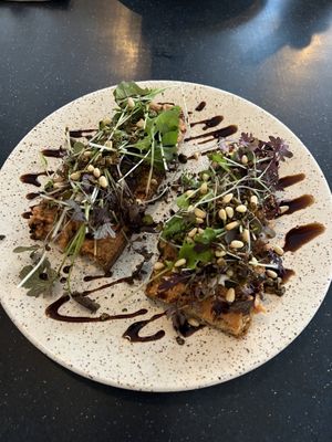 Toast with prepare  at Camion in Antwerpen