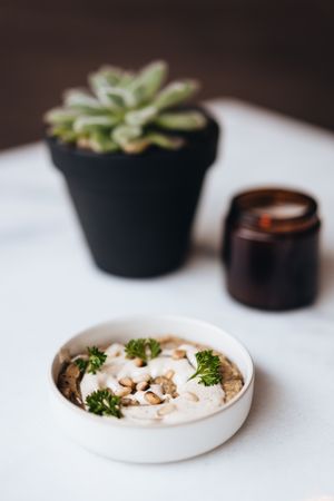 Babaganoush dip at Camion in Antwerpen