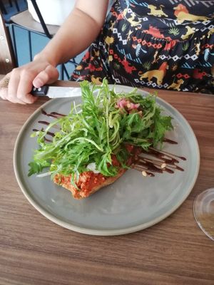 Vegan Martino sandwich at Camion in Antwerpen