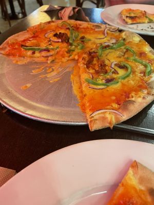   at Fat Badgers Pizza Bar in Queenstown