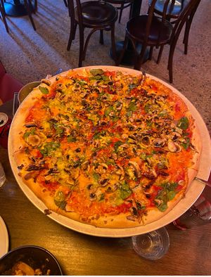   at Fat Badgers Pizza Bar in Queenstown