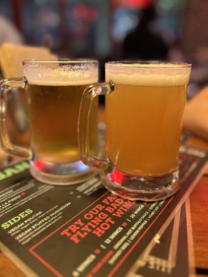 Beers  at Fat Badgers Pizza Bar in Queenstown