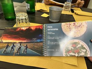 Stranger things pizzas!  at Pizzeria Frontoni in Rome