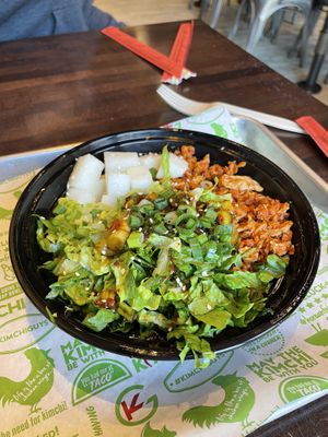 Vegan Bowl  at Kimchi Guys in St Louis