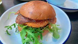 no chickn burger  at Otto's Burger - Lange Reihe in Hamburg