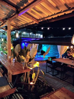 Stage for Live music at Friendship Concept in Pai