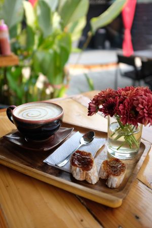 Latte coffee :p :p  at Friendship Concept in Pai