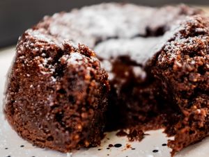 Fondant choco vegan!! DELICIOUUUUS at Friendship Concept in Pai