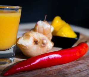 Dr Pepper ginger shot!!  at Friendship Concept in Pai