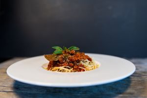 Vegan Bolognese  at Friendship Concept in Pai