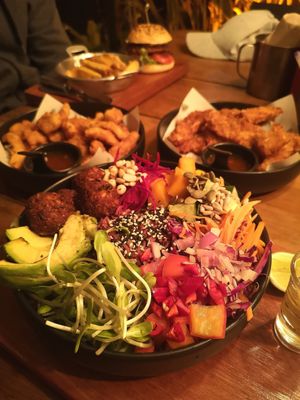 The most Instagramable salad you'll ever see 🥗😍 at Friendship Concept in Pai