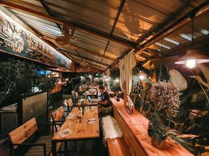 Inside resto  at Friendship Concept in Pai