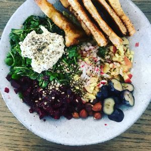 Hearty portions of Organic goodness  at Carbon Fresh in London