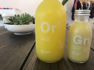 Cold Pressed Organic Juice at Carbon Fresh in London
