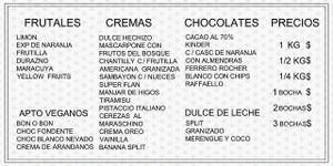 Flavours at Dulce Hechizo in Rosario