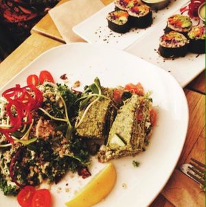 raw Lasagna at Crudessence - Rachel in Montreal