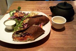 Delicious meal at Crudessence. Photo taken 2013. at Crudessence - Rachel in Montreal