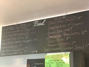 General menu (most items stay daily) at Shoot's Alive in San Pedro