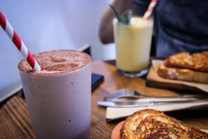 smoothies at Gardener's Lodge in Camperdown