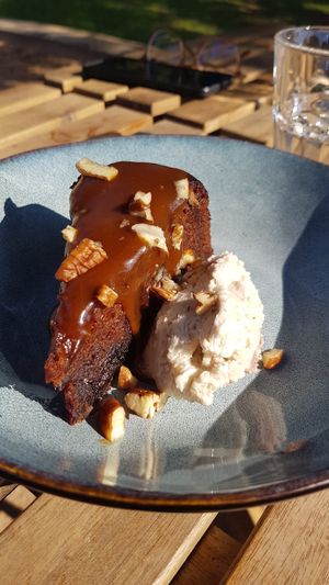 Sticky date pudding. 12/10 at Gardener's Lodge in Camperdown