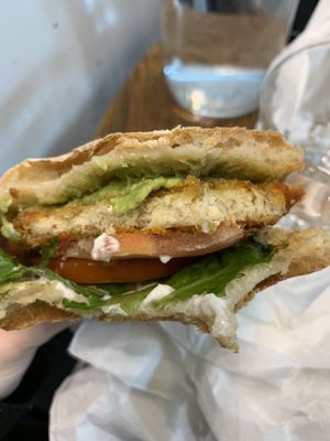  Chicken Schnitzel Panini  at Gardener's Lodge in Camperdown