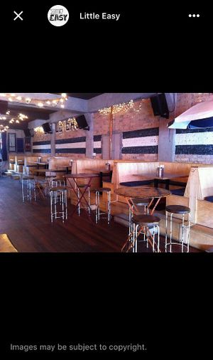 Inside at Little Easy in Auckland