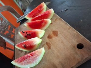 Watermelon at Delum Uyana in Dambulla