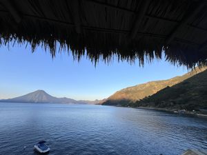 View  at Laguna Lodge & Zotz Restaurant in Santa Cruz La Laguna
