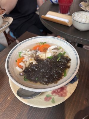 Seaweed soup   at Here & Now - Binh Thanh in Ho Chi Minh City