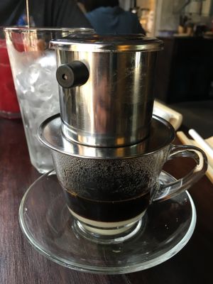 Vietnamese Coffee Black at Here & Now - Binh Thanh in Ho Chi Minh City