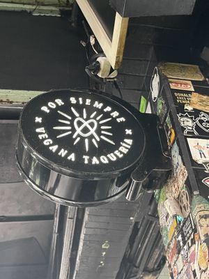   at Por Siempre Vegana Taquería in Mexico City