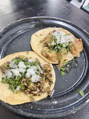   at Por Siempre Vegana Taquería in Mexico City