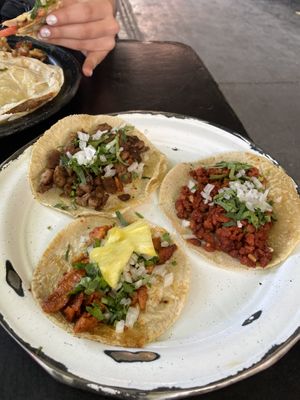   at Por Siempre Vegana Taquería in Mexico City