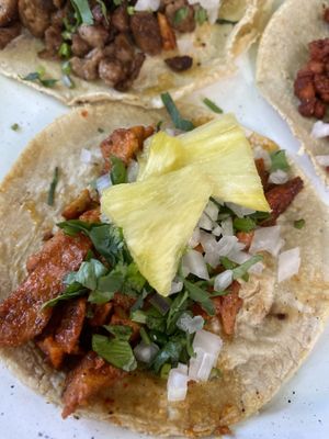   at Por Siempre Vegana Taquería in Mexico City