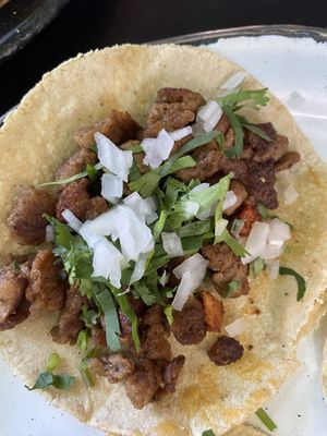   at Por Siempre Vegana Taquería in Mexico City