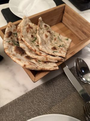 Garlic Naan  at Indian Accent in New York City