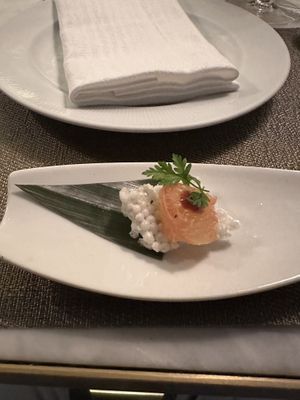 Chefs cleanser  at Indian Accent in New York City